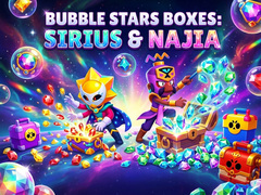 Игра Bubble Stars boxes: Sirius & Najia