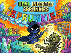 Игра Heal Infected Sprunkies