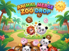 Игра Animal Merge Zoo Drop