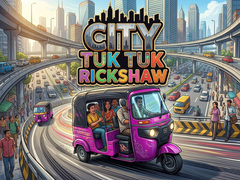 Игра City Tuk Tuk Rickshaw