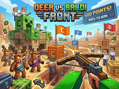 Игра Deer Vs Baldi: Front