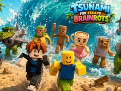 Игра Tsunami For Escape Brainrots