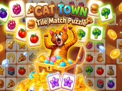 Игра Cat Town - Tile Match Puzzle