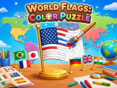 Игра World Flags: Color Puzzle