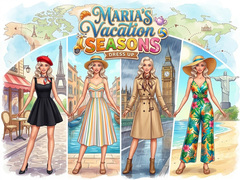 Игра Maria's Vacation Seasons Dress Up
