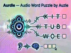 Игра Aurdle — Audio Word Puzzle by Auzle
