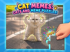 Игра Cat Memes: Cats and Meme Puzzles!