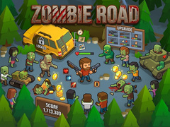 Игра Zombie Road