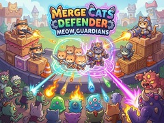 Игра Merge Cats Defender: Meow Guardians