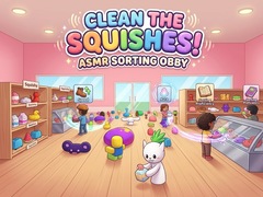 Игра Clean the Squishes! ASMR Sorting Obby