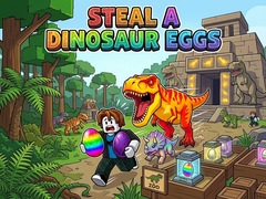 Игра Steal a Dinosaur Eggs