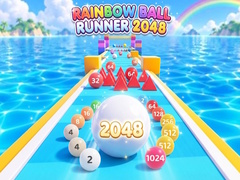 Игра Rainbow Ball Runner 2048