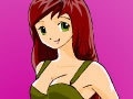 Игра Dress up the girl-Anime